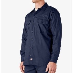 Dickies Long sleeve Twill work shirt NWT